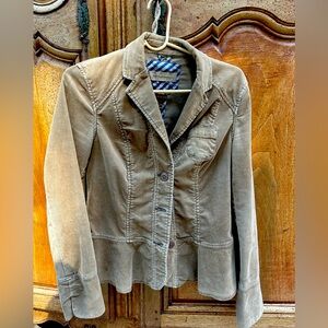 Anthropologie Pilcro Trusty Friend Cord Blazer